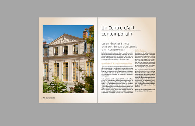 Pavillon Vendôme - pages intérieures du dossier de presse