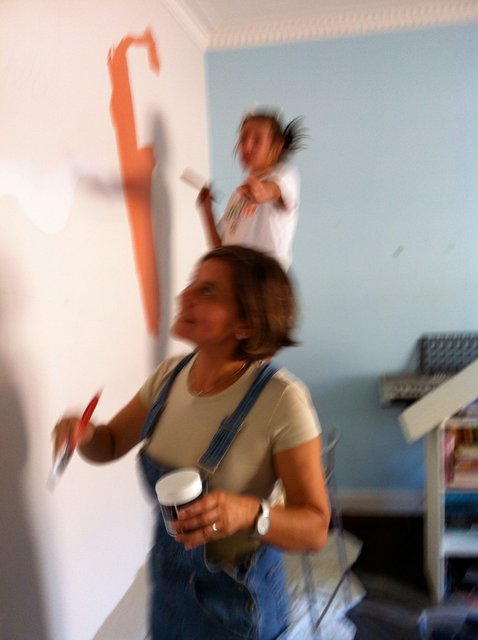 Collaborative Mural Project for Girls Room