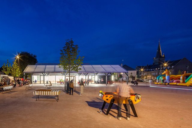 Salle de Convivialité Nelson Mandela & Place de la Précourerie 