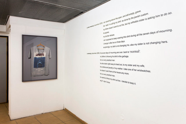 installation view    morel derfler gallery, wizo academy of art, haifa, israel    2014