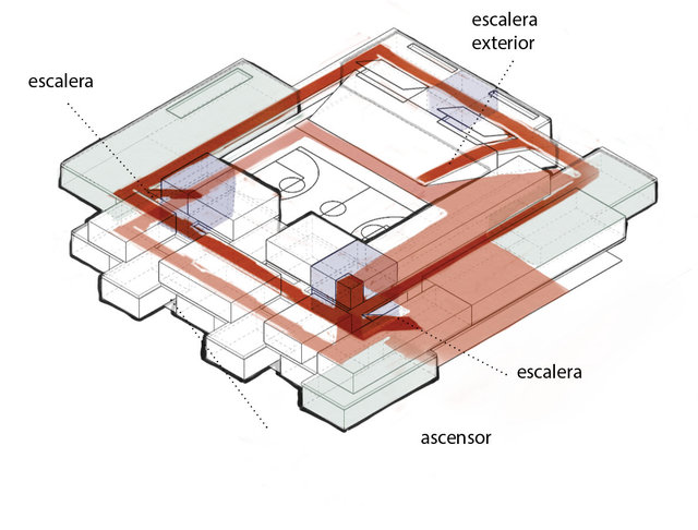 Circulación interior / Interior circulation