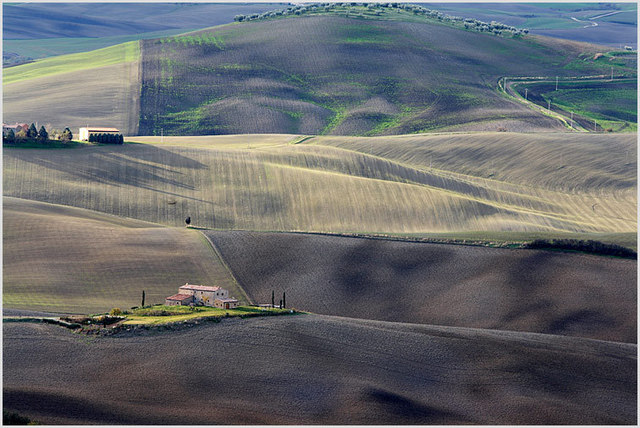 view from pienza