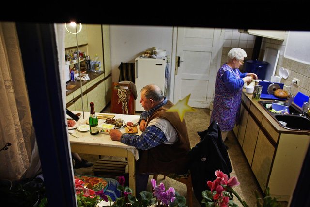 The farming couple Helmut and Hertha in Froeßnitz, Germany, live like they are in another time.