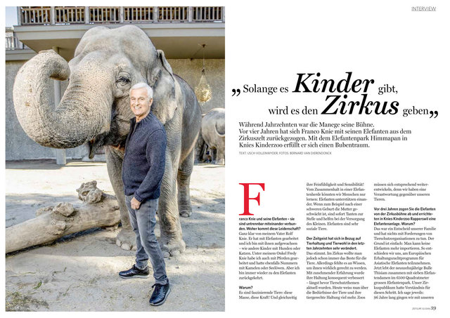 Franco Knie, Zeitlupe, Dezember 2018