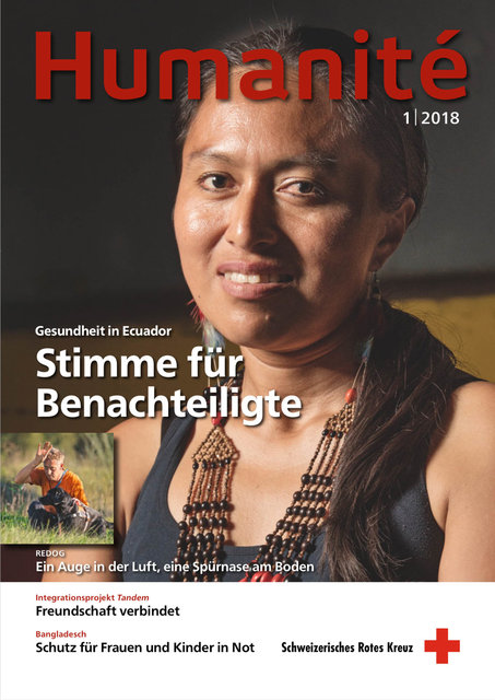 Maria Yumbo, Präsidentin der indigenen Kiwcha, Kanton Loreto, Ecuador.