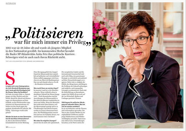 Anita Fetz, Juni 2019