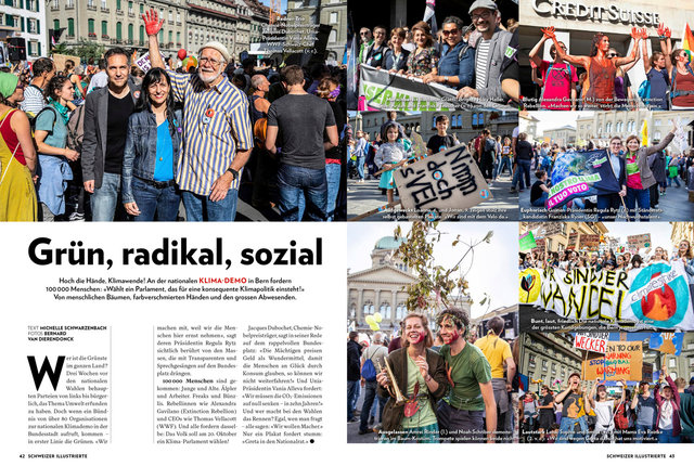 Wem sini Zuekunft?!? Schweizer Illustrierte 42/19