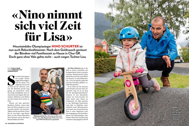 Familie Schurter, Schweizer Illustrierte, September 2017