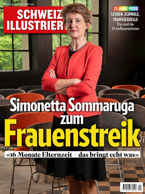 Bundesrätin Simonetta Sommaruga, 14. Juni 2019