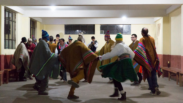dancing the night away