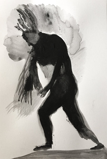 Pencil & Acrylic On Canson 250g/m Watercolour Paper I Small Works On Paper I 29 x 21cm I 2020