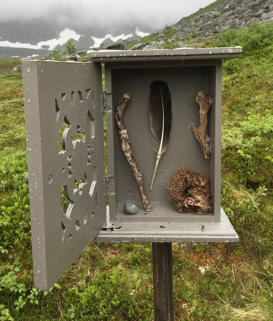 Cabinet of natural (Rauma) memories, 2017
