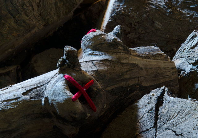 Mended wood