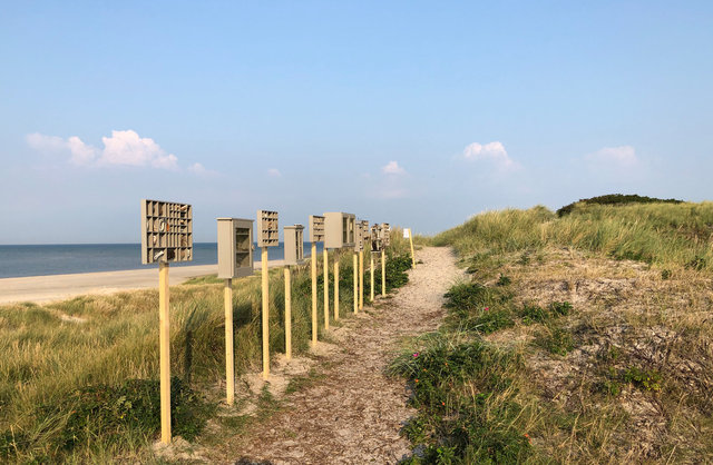 Cabinet of natural (Vadehavet) memories