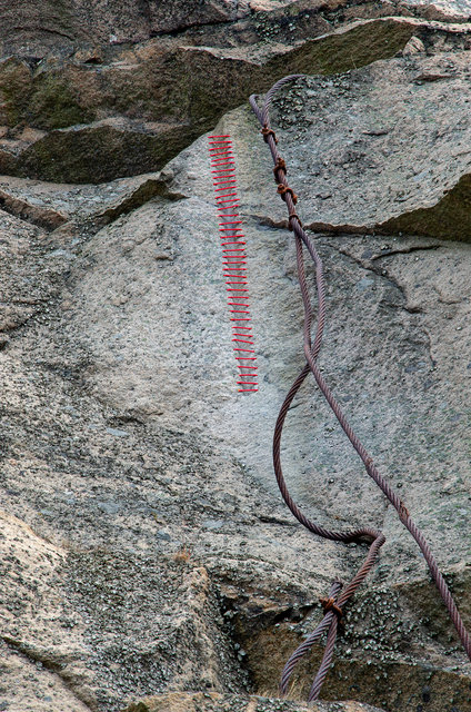 Mended traces