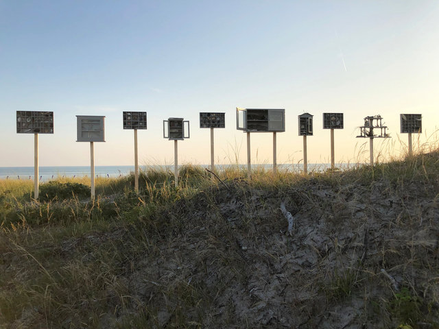 Cabinet of natural (Vadehavet) memories