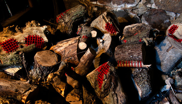 Mended wood