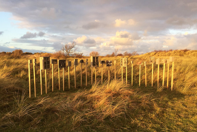 Cabinet of natural (Ameland) memories
