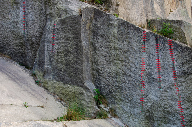Mended traces