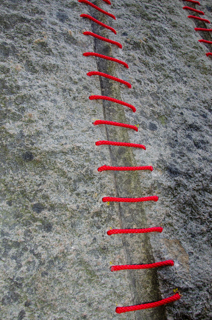 Mended traces