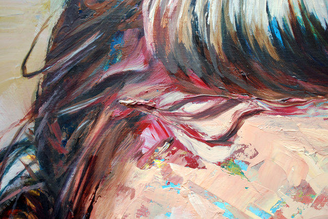 (Detail) Goodbye Horses (Lavender Lover)