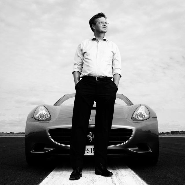Jan Peter Balkenende voor TopGear Magazine
