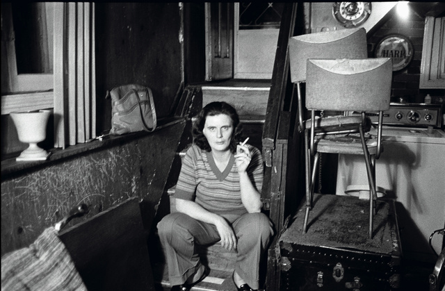 Rosemary smoking in basement.jpg