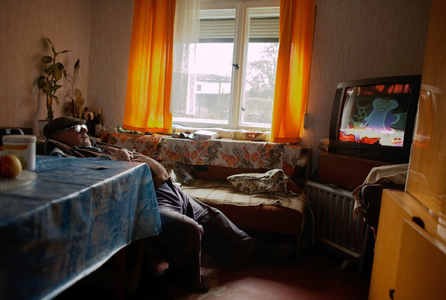 The farming couple Helmut and Hertha in Froeßnitz, Germany, live like they are in another time.