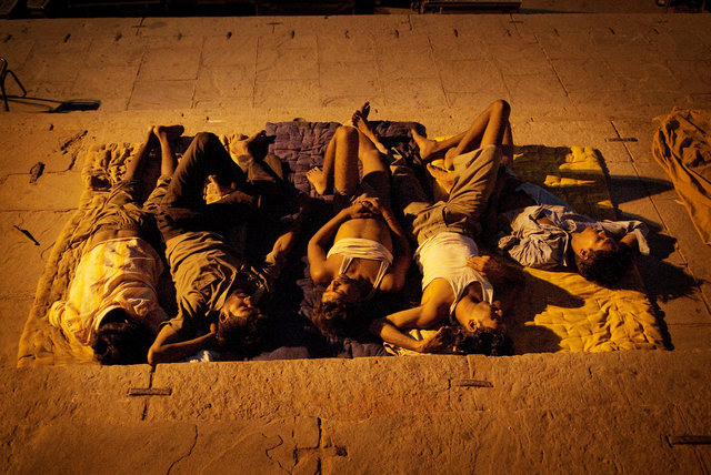 Sleeping on the Ganges II