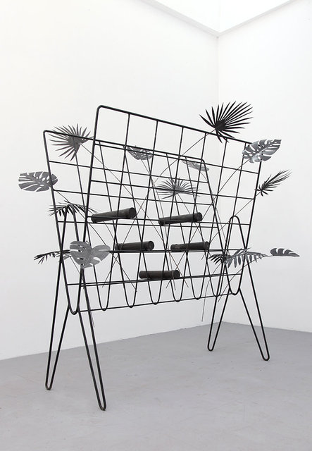 Tropical Archive, 2020. Iron, 100 x 208 x 220 cm