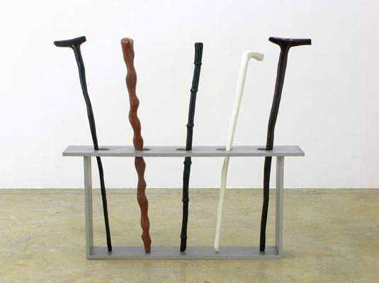 Walking sticks, 2007
