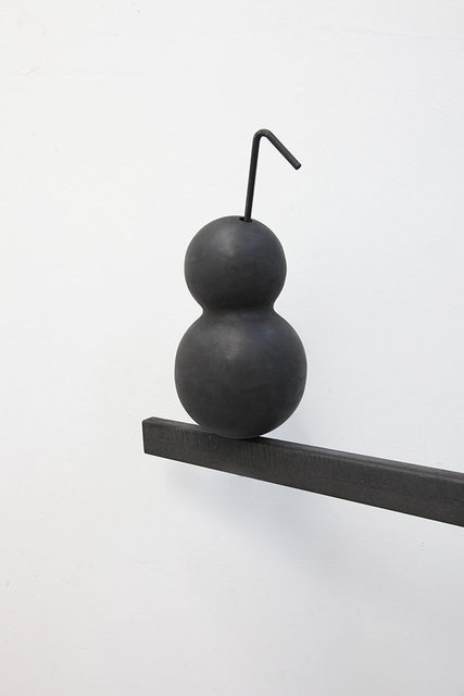 Gate, 2020, detail. Iron, 20 x 115 x 450 cm