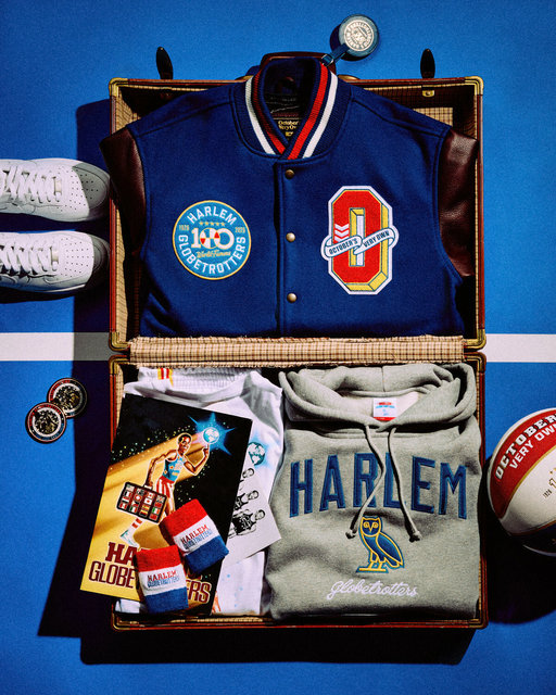 ovo x harlem globetrotters | off figure styling