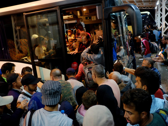 Bus Station, Gevgelija Macedonia, August 2015