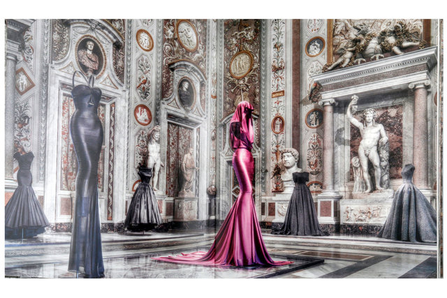 Andrea & Valentina for Azzedine Alaia