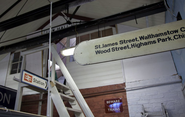 Interior of Pumphouse Museum, Walthamstow