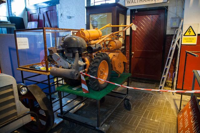 Interior of Pumphouse Museum, Walthamstow