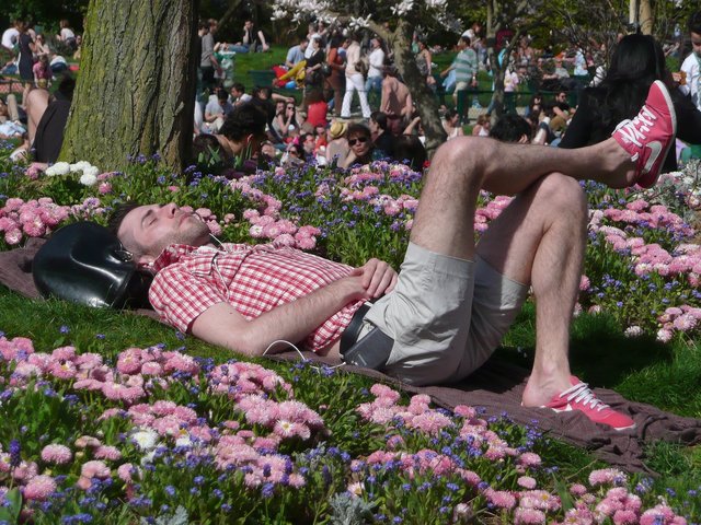 Parc Monceau, Paris - avril 2013