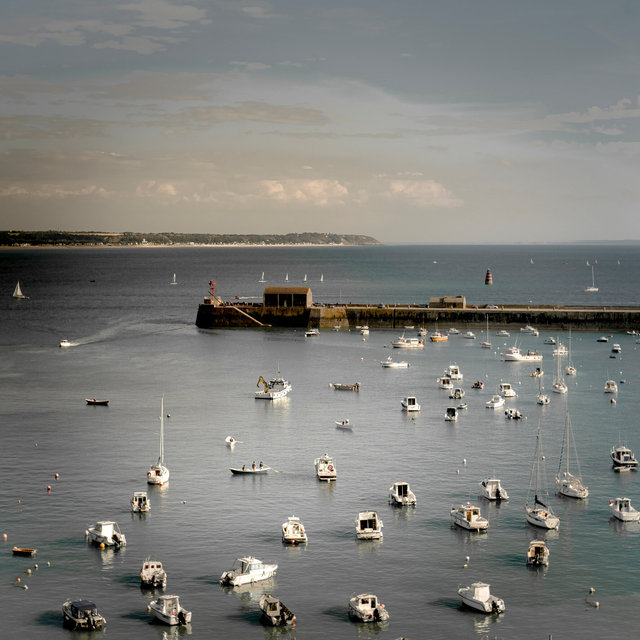 The port of Granville / Normandy / France
