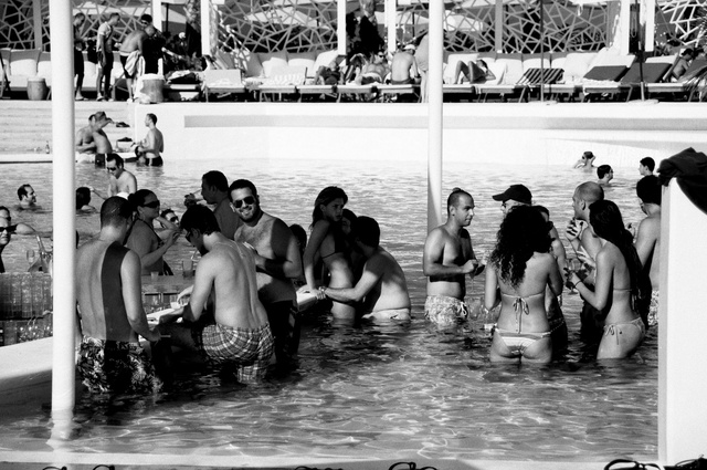 Pool at a club in Beirut