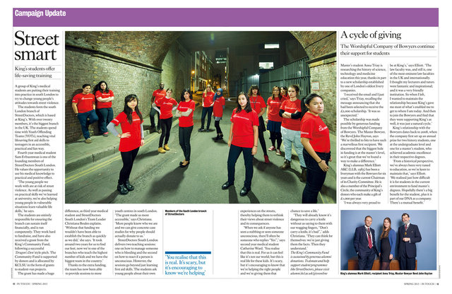 King's InTouch Spring 2015