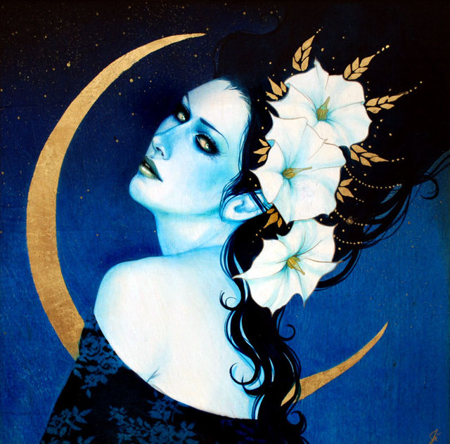 Moonflower 24"x24" / 2009