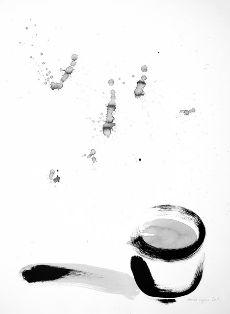 Tea Bowl under Watery Heavens #1