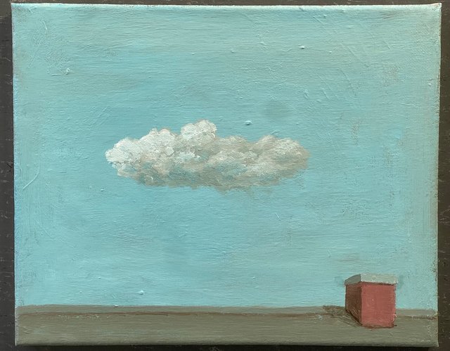Jans Muskee, wolkjke / cloudlet, 2024