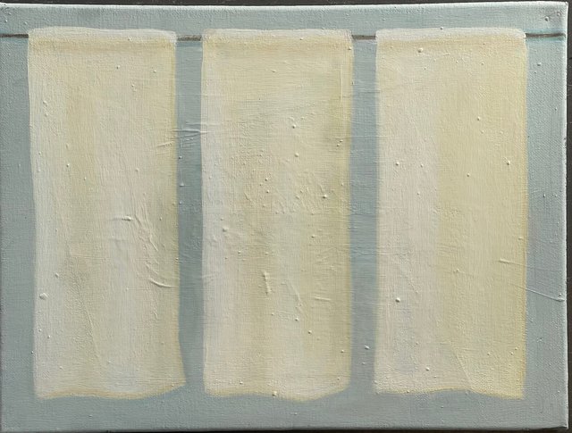Jans Muskee, 3 lappen / 3 cloths, 2024