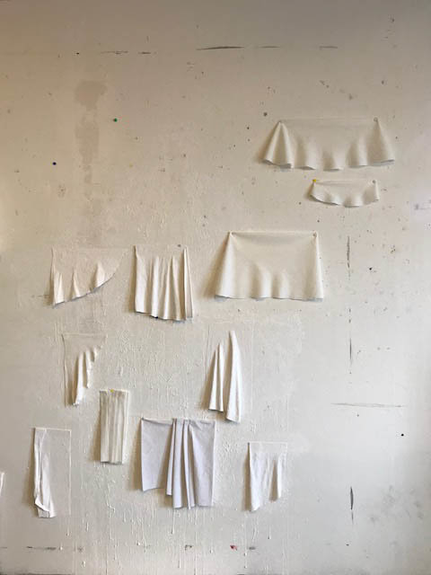 Juul van den Heuvel, Wall - Skirts and folds, 2019