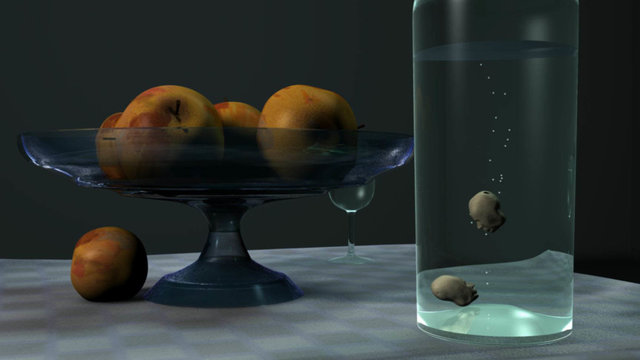 Jef Nassenstein, Still life with apples, 2012
