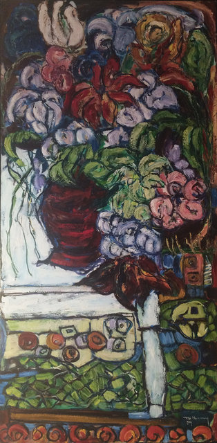 Les Fleurs, La Table, et Le tapis