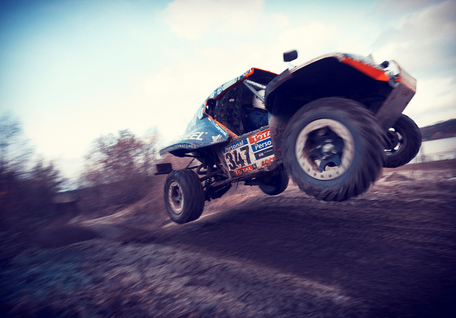 Dakar Buggy Coronel voor TopGear