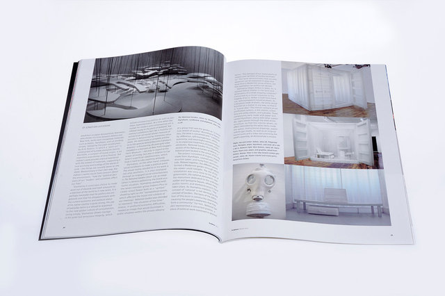 Sculpture magazine, third_fourth page